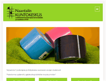 Tablet Screenshot of naantalinkuntokeskus.com
